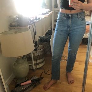 Everlane light wash jeans